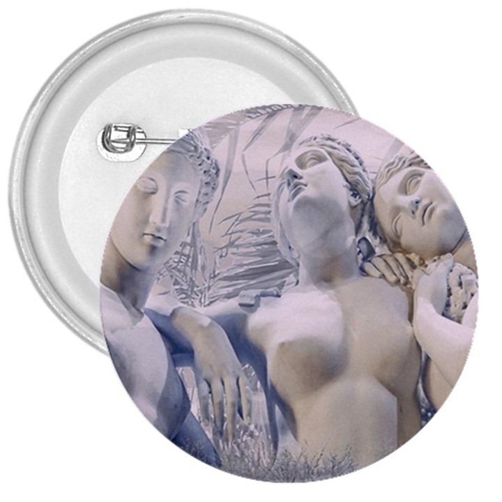 Three Graces Collage Artwork 3  Buttons