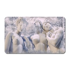 Three Graces Collage Artwork Magnet (rectangular) by dflcprintsclothing