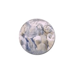 Three Graces Collage Artwork Golf Ball Marker