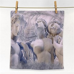 Three Graces Collage Artwork Face Towel by dflcprintsclothing