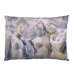 Three Graces Collage Artwork Pillow Case by dflcprintsclothing