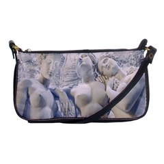 Three Graces Collage Artwork Shoulder Clutch Bag by dflcprintsclothing