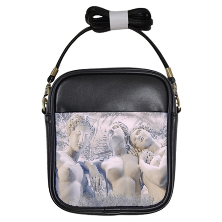 Three Graces Collage Artwork Girls Sling Bag