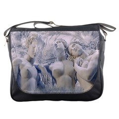 Three Graces Collage Artwork Messenger Bag by dflcprintsclothing