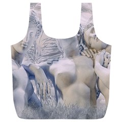 Three Graces Collage Artwork Full Print Recycle Bag (xl) by dflcprintsclothing