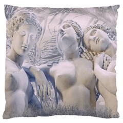 Three Graces Collage Artwork Standard Flano Cushion Case (two Sides) by dflcprintsclothing