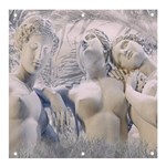 Three Graces Collage Artwork Banner and Sign 4  x 4  Front