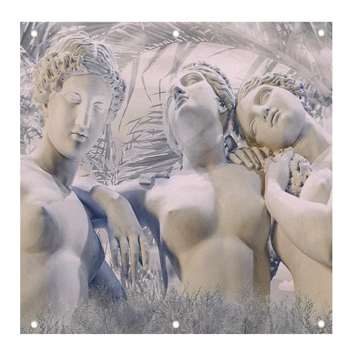 Three Graces Collage Artwork Banner and Sign 4  x 4 