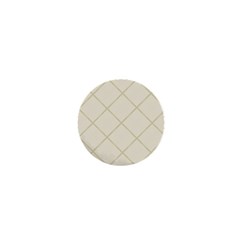 Discreet Cream Plaids 1  Mini Buttons by ConteMonfrey