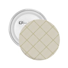 Discreet Cream Plaids 2 25  Buttons by ConteMonfrey