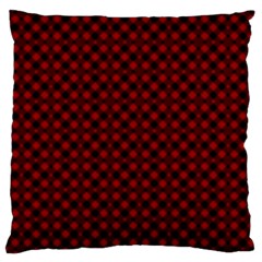 Diagonal Red Plaids Standard Flano Cushion Case (one Side) by ConteMonfrey