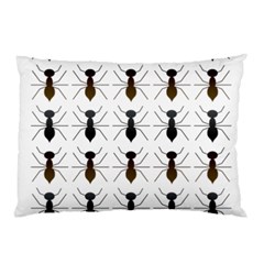 Ants Insect Pattern Cartoon Ant Animal Pillow Case by Ravend