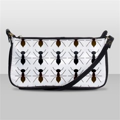 Ants Insect Pattern Cartoon Ant Animal Shoulder Clutch Bag by Ravend