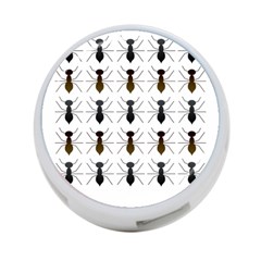 Ants Insect Pattern Cartoon Ant Animal 4-port Usb Hub (one Side) by Ravend