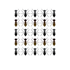 Ants Insect Pattern Cartoon Ant Animal Shower Curtain 48  X 72  (small)  by Ravend