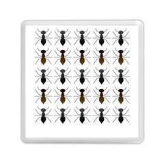 Ants Insect Pattern Cartoon Ant Animal Memory Card Reader (square) by Ravend