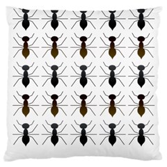 Ants Insect Pattern Cartoon Ant Animal Large Cushion Case (two Sides) by Ravend