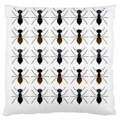 Ants Insect Pattern Cartoon Ant Animal Standard Flano Cushion Case (one Side) by Ravend