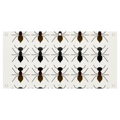 Ants Insect Pattern Cartoon Ant Animal Banner And Sign 4  X 2  by Ravend