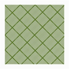 Discreet Green Plaids Medium Glasses Cloth by ConteMonfrey