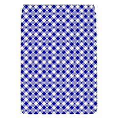 Blue Small Diagonal Plaids   Removable Flap Cover (s) by ConteMonfrey