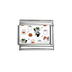 Halloween Jack O Lantern Vector Italian Charm (9mm) by Ravend