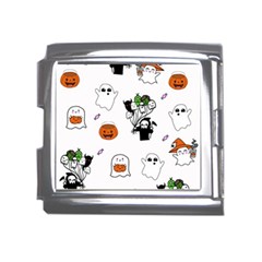 Halloween Jack O Lantern Vector Mega Link Italian Charm (18mm) by Ravend