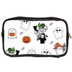 Halloween Jack O Lantern Vector Toiletries Bag (two Sides) by Ravend