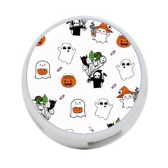 Halloween Jack O Lantern Vector 4-port Usb Hub (two Sides) by Ravend