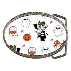 Halloween Jack O Lantern Vector Belt Buckles by Ravend