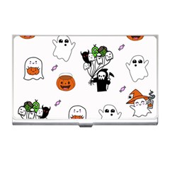 Halloween Jack O Lantern Vector Business Card Holder by Ravend