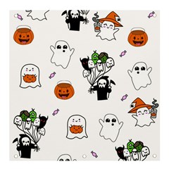 Halloween Jack O Lantern Vector Banner And Sign 4  X 4  by Ravend