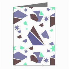 Seamless Pattern Geometric Texture Greeting Cards (pkg Of 8)