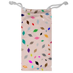 Bottle Pattern Water Flat Jewelry Bag