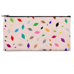 Bottle Pattern Water Flat Pencil Case