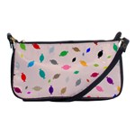 Bottle Pattern Water Flat Shoulder Clutch Bag Front