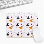 Witch Hat Witch Magic Halloween Small Mousepad Front