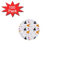 Witch Hat Witch Magic Halloween 1  Mini Buttons (100 pack) 