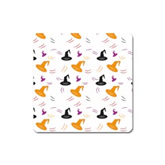 Witch Hat Witch Magic Halloween Square Magnet