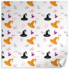 Witch Hat Witch Magic Halloween Canvas 16  X 16  by Ravend