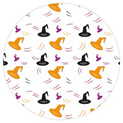 Witch Hat Witch Magic Halloween Round Trivet