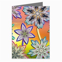 Flower Nature Garden Bloom Flora Greeting Card by Ravend