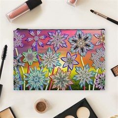 Flower Nature Garden Bloom Flora Cosmetic Bag (large) by Ravend