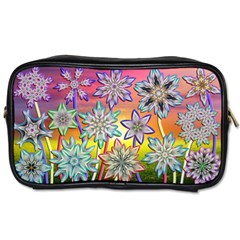 Flower Nature Garden Bloom Flora Toiletries Bag (one Side) by Ravend