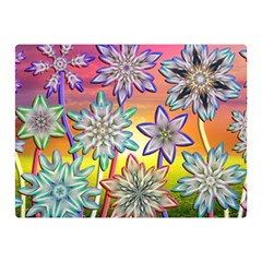 Flower Nature Garden Bloom Flora Double Sided Flano Blanket (mini)  by Ravend