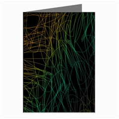 Background Pattern Texture Design Greeting Cards (pkg Of 8)