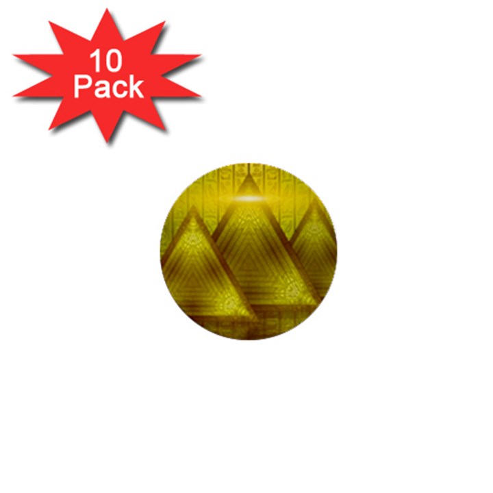 Hieroglyphic Egypt Egyptian 1  Mini Buttons (10 pack) 