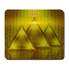 Hieroglyphic Egypt Egyptian Large Mousepad by Ravend