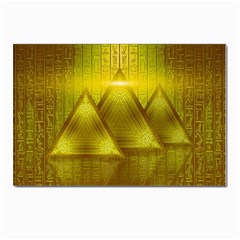 Hieroglyphic Egypt Egyptian Postcard 4 x 6  (pkg Of 10)