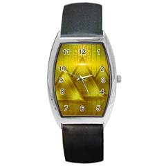 Hieroglyphic Egypt Egyptian Barrel Style Metal Watch by Ravend